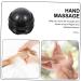 Healeved Lacrosse Massage Ball - Deep Tissue Self-Massage Device for Sports & Fitness - Trigger Point Relief (6.5x6.1cm Black) - Buy Online on GoSupps.com