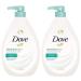 Dove Body Wash Sensitive Skin Pump 34 Fl Oz (Pack of 2)