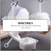 Hemoton Frother Set - 2 Facial Foam Makers for Perfect Face Wash & Bubble Foam - Marshmallow White PP - Ideal for Household Skincare - Buy Online on GoSupps.com