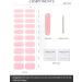 AutyaMee Semi Cured Gel Nail Strips (Jelly Pink)-20 PCS Gel Nail Stickers | UV Light Required | Gel Nail Wraps Salon Quality & Easy to Use - Buy Online on GoSupps.com