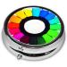 Colored Crayon Circles Round Pill Box | 3 Compartment Travel Organizer for Easy Medication Management - Buy Online on GoSupps.com