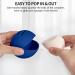 Fauxomor Makeup Sponge Holder - Triple-Sided Ultra-Soft Silicone Travel Case for All Makeup Sponges - Breathable & Durable - Blue - 1 Pack - Buy Online on GoSupps.com