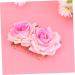 Ipetboom 1pc Red Hair Accessories Hair Comb Pin Hair Accessories Bridal Headpiece Girl Hair Accessory Metal Hair Comb Macrame Garland Bride Pink Roses Wreath - Buy Online on GoSupps.com