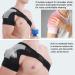 HURRISE Copper Infused Shoulder Brace - Achieve Pain Relief for Torn Rotator Cuff AC Joint Dislocation & Injuries - Adjustable Support for Men & Women - International Shipping Available - Buy Online on GoSupps.com
