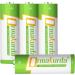 14430 Lifepo4 Solar Battery - 3.2V Rechargeable Batteries for Solar Lights Toothbrush Shaver Flashlight - 4 Pack | International Shipping Available - Buy Online on GoSupps.com