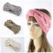 1 Pieces Winter Knit Headbands Chunky Knit Headbands Ear Warmer Crochet Head Wraps for Women Girls Grey - Buy Online on GoSupps.com