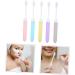 Partykindom 15-Pack Travel Toothbrushes - Collapsible & Compact Toothbrushes for Camping & Travel Accessories | Macaron Colors & Synthetic Fiber - Buy Online on GoSupps.com