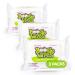 Boogie Wipes Gentle Saline for Stuffy Noses Simply Unscented, White, 90 Count