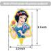 Princess Cupcake Toppers Birthday Cake Decorations Party Supplies Decor 60 counts - Buy Online on GoSupps.com