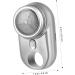 Portable Electric Shaver for Men - Mini Razor & Travel Shaver - Compact Silver Design - Buy Online on GoSupps.com
