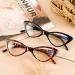 Ilifehome Cat Eye Reader Glasses - Stylish Tortoiseshell PC Frame Women's 3.5x Reading Help with Spring Hinge - Buy Online on GoSupps.com