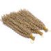 14 Inch Crochet Braids Water Wave Hairpieces Synthetic Wavy 100g Ombre Braiding Hair Weave Crochet Hair Extensions For Women - Ash Blonde