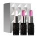 Glitter Lip Gloss - 3 Lipsticks with Luminous Finishes | Anti-perfume For Office Home Evening and Travel