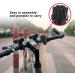 Keni Smart Anti-Theft Bike Alarm & Tail Light with Electric Horn - Rechargeable & Remote Bike Finder | IPX5 Waterproof Mountain/City Bike Accessories - Buy Online on GoSupps.com