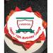 Personalised liverpool Cake Topper - Edible Icing or Wafer paper - 7.5" Round