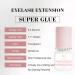 JoMay Extra Strong Eyelash Extension Glue - 0.3 Sec Dry 10-12 Weeks Retention Waterproof & Anti-Oil Professional Use Only - 5ML Black Lash Glue Kit - Buy Online on GoSupps.com