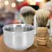 Tmishion Men's Stainless Steel Shaving Bowl - Professional Portable Soap Cup for Home & Salon | Perfect for Razor Foam & Grooming - Buy Online on GoSupps.com