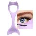 Silicone Makeup Stencil - Multi-Purpose Eyebrow Stencils Stencil Pads for Winged Eyeliner Lashes Lip Liner Beauty Ruler Quick Makeup Tool Purple