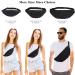 MAXTOP Fanny Pack with Headphone Jack, 3-Zipper Pockets, Adjustable Straps - Black Medium for Men and Women - Buy Online on GoSupps.com