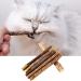 nuoshen 30 Pcs Chew Sticks for Cats Catnip Sticks Cat Sticks Cat Chew Toy Cat Teething Toys Natural Wood Sticks for Cats Play and Relax - Buy Online on GoSupps.com