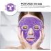 minkissy Ice Beauty Mask Cold Ice Facial Ice Cooling Facial Cover Ice Facial Gel Facial Mask Warm Cold Facial Mask Pvc Mask Purple Artificial - Buy Online on GoSupps.com