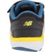 New Balance Kids' 680 V6 Hook and Loop Running Shoe - Little Kid (4-8 Years) - Black/Oxygen Blue/Yellow - Buy Online on GoSupps.com