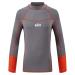 Gill Junior Kids Long Sleeve Pro Rash Guard Vest 50+ UV Sun Protection for All Water Sports Surfing Paddle Board Kayaking Grey Melange Medium