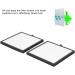 Nail Dust Collector Filter 2pcs 17.5 x 18cm Nail Fan Filter Replacement for 40W Nail Vacuum Machine Accessories Nail Vacuum Cleaner - Buy Online on GoSupps.com