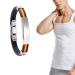 IONPRO Titaniumdetox Lympunclog Wristband Titanium Detox Lymph Unclog Wristband Titanium Lympunclog Magnetic Bracelet Lymph Detox Magnetic Bracelets Titanium Steel Bracelet for Men (Orange)