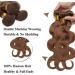 Shop SEGO Brazilian Human Hair Bundles - 100% Unprocessed Body Wave Extensions - Light Brown 18 - Perfect for International Shipping - Buy Online on GoSupps.com