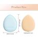 Sibba 12 Pieces Sponges Powder Puff with Finger Holder Strap - Mini Beauty Blender Makeup Pads for Liquid Foundation - Halloween Costume Festival Cosmetics - Wet & Dry Tool - Buy Online on GoSupps.com
