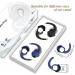 Reusable Silicone Ear Plugs for Sleeping & Hearing Protection - 2 Pairs, Noise Canceling & Waterproof - Perfect for Sleeping, Swimming, Studying, Traveling, Concerts - Black & Dark Blue - 1 Count - Buy Online on GoSupps.com