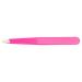 Nipple Solingen Tweezers with Sloping Tip - Pink Stainless Steel 9.5 cm | Precise Eyebrow Plucking | Rustproof Pinchette Spitz - 1 Piece - Buy Online on GoSupps.com