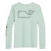 Vineyard Vines Women's Whale Light Outline Long-Sleeve Pocket Tee Casual L Sweet Taffy