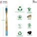 Bamboo Clean Kids Bamboo Toothbrushes - Soft Bristle BPA-Free Eco-Friendly Biodegradable Set of 6 for Children - Buy Online on GoSupps.com