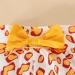 Baby Girls Cow Print Ruffled Long Sleeve Tops and Pants Set - 9-12 Months | Infant Clothing Outfit with Gifts | White Giraffe Design - Buy Online on GoSupps.com