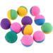 12Pcs Soft Cat Balls Colorful Latex Scratching Balls Pet Chew Toys Ball Bite Resistant Training Toys Treat Balls for Small Dogs Cats Kittens - Buy Online on GoSupps.com