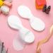 PAGOW 200 Disposable Non Woven Eye Care Cotton Facial Pads - DIY Clear Eye Mask Paper for Skincare Spa - Moisture Retaining Beauty Sheets - Buy Online on GoSupps.com