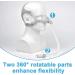 2 Packs Respironics Wisp Replacement Tube Assembly - Short Tube, Elbow, Swivel - Medihealer CPAP Supplies - Buy Online on GoSupps.com