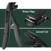Ergonomic Angled Head Nail Clippers for Seniors | Premium Steel Toenail Clippers for Thick Nails - Wide Jaw Opening & Catcher - Men & Women - Black - Buy Online on GoSupps.com