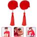 FOMIYES 15 Pairs Tassel Hair Ball Hair Clip Chinese Hair Accessories for Girls Kid Hair Accessories Barrettes for Baby Girls Pompom Hair Clips Artificial Fur The Flowers Hairpin Red Child - Buy Online on GoSupps.com