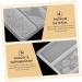 STOBOK 4 Cavity Bookmark Maker 2pcs Bookmark Mold Rectangle Student Silica Gel Chocolate Fondant Molds White 2x2pcs 15.8X14.8cmx2pcs - Buy Online on GoSupps.com