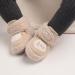 MASOCIO Baby Sheep Booties - Soft Sole Warm Boots for Infant Boys & Girls (0-6 Months) - Khaki - Buy Online on GoSupps.com