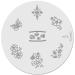 Konad stamping stencil for nail art M76