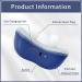 Smart Electric Anti Snoring Stopper | Adjustable Silicone Snore Aid | Blue, 55 x 40mm - Buy Online on GoSupps.com