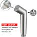 Bidet Sprayer for Toilet Pressure Adjust Bidet Wand  Double Shut-Off Brass Valve Brushed Nickel - Buy Online on GoSupps.com