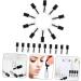 DECHOUS 20pcs Empty Eyelashes Lip Clear Mascara Tube Refillable Tubes Filling Miss Lip Gloss - Buy Online on GoSupps.com