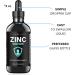 High Potency Vegan Zinc Mineral Supplement - Liquid Drops for Immune Support - Non GMO - Natural Formula (2 Fl Oz) - Buy Online on GoSupps.com
