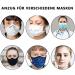 SZRWD Mask Holder | Sterile & Easy to Clean Masking Hook | PP Flexible Material | Reusable Ear Relief (10 Pieces) - Buy Online on GoSupps.com