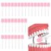 Cleaning mouth swab oral care sponge one-way oral care sponge oral care sponge sponge mouth swab disposable sponge swam ease of the oral sponge disposable pink x30
